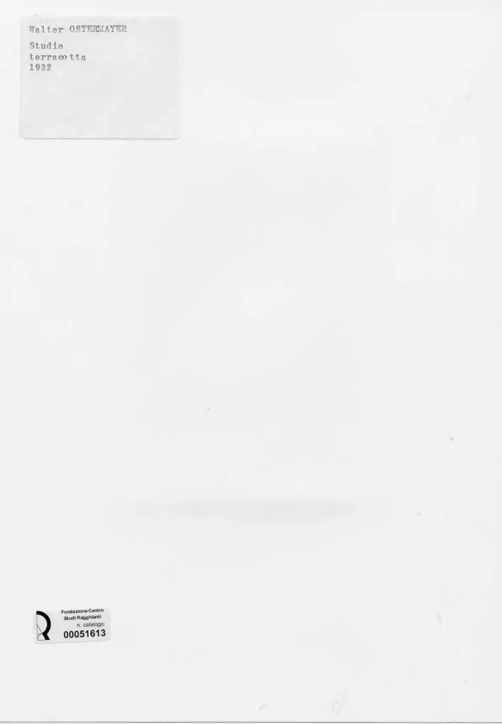 Anonimo , Ostermayer, Walter - sec. XX - Studio , retro