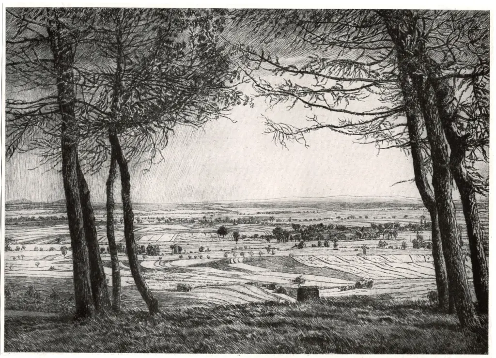 Anonimo , Otto, Heinrich - sec. XX - Paesaggio , fronte