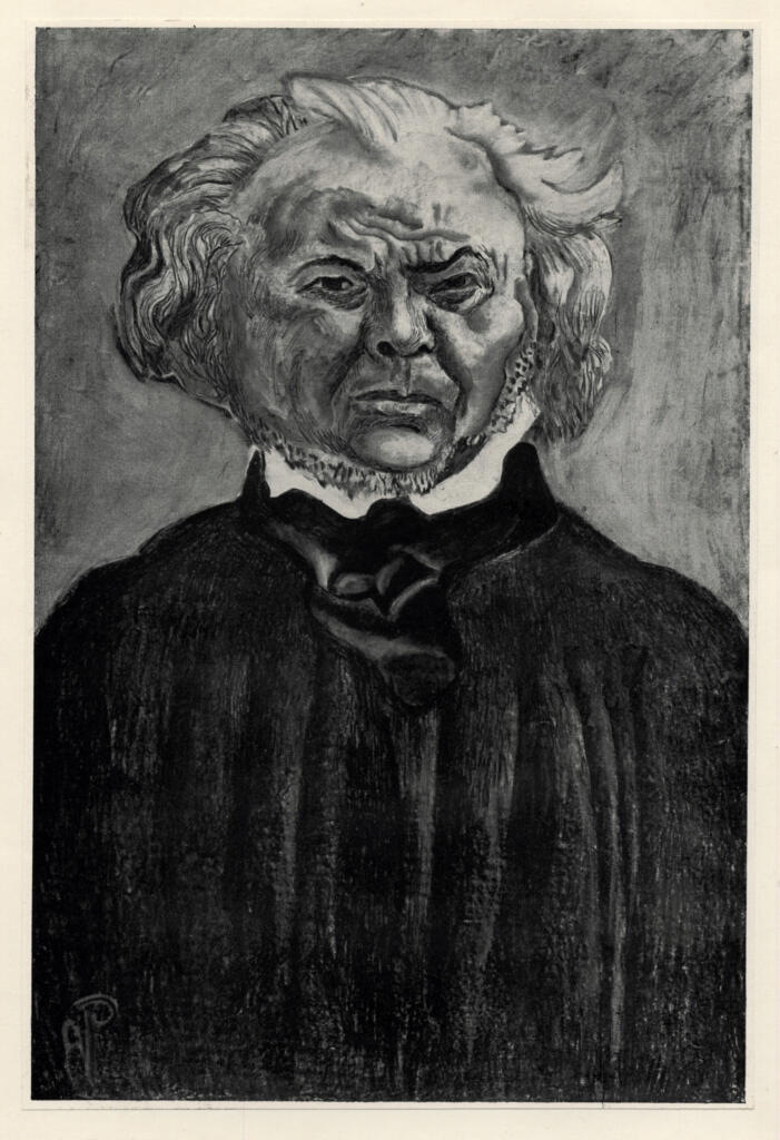 Pankok, Otto , - ritratto di Honorè Daumier