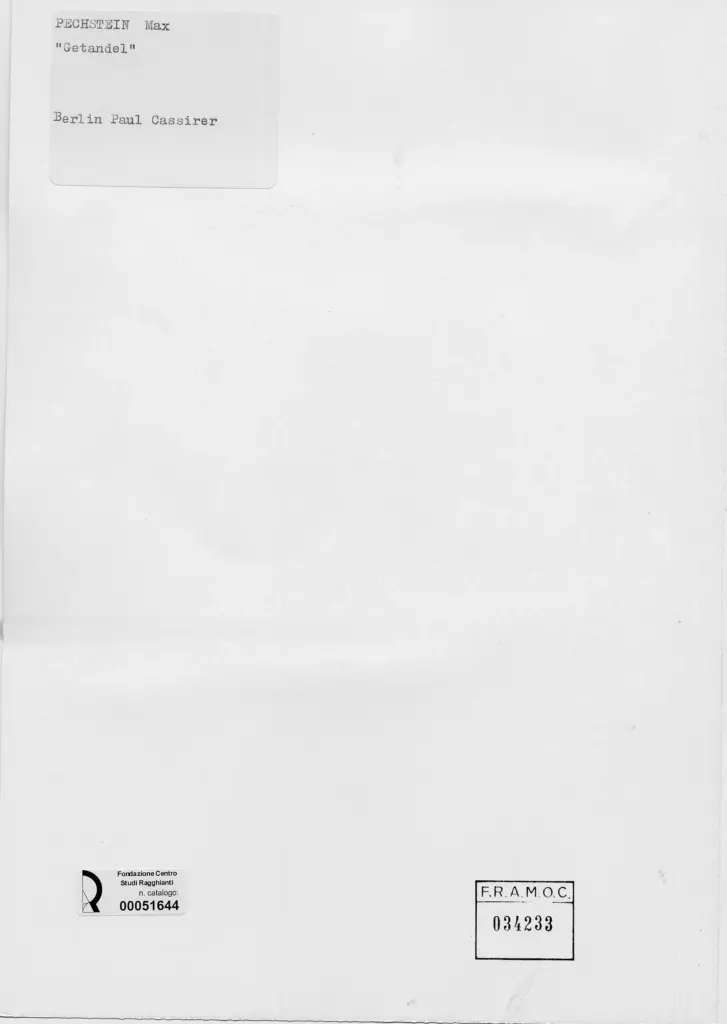 Anonimo, Anonimo , retro