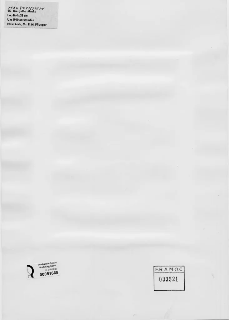 Anonimo, Anonimo , retro