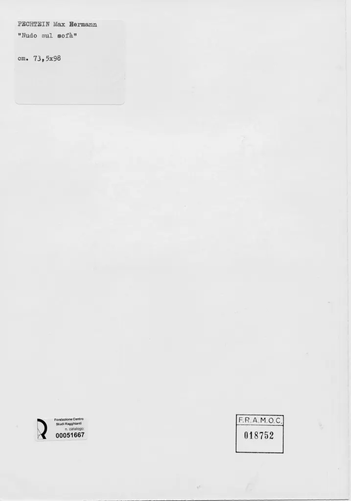 Anonimo, Anonimo , retro