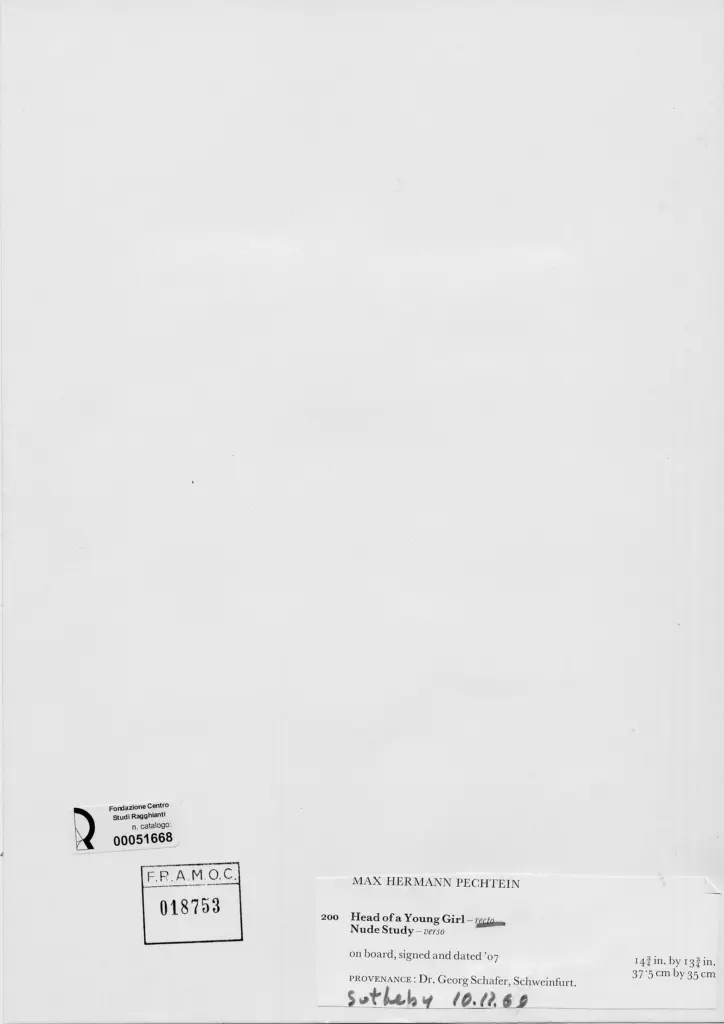 Anonimo, Anonimo , retro