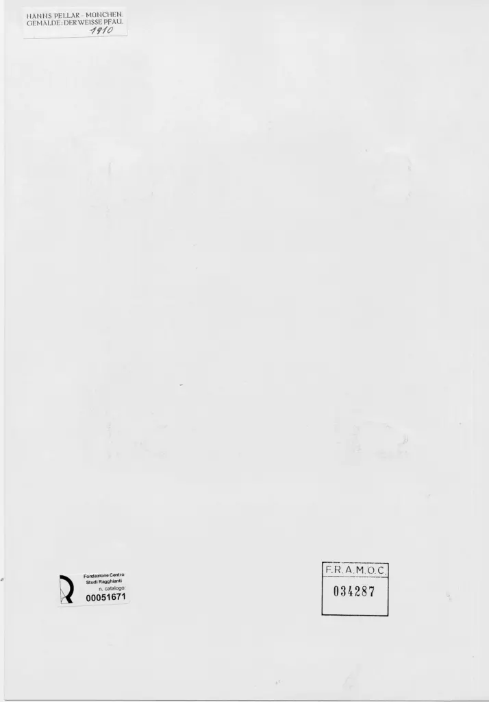 Anonimo , Pellar, Hans - sec. XX - Ritratto di nobildonna con scaldamano , retro