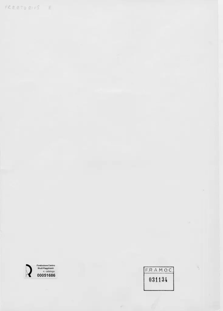 Anonimo, Anonimo , retro