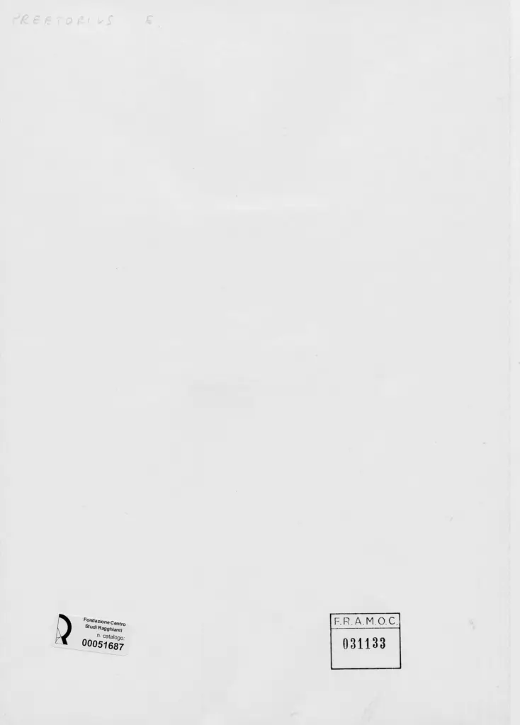 Anonimo, Anonimo , retro