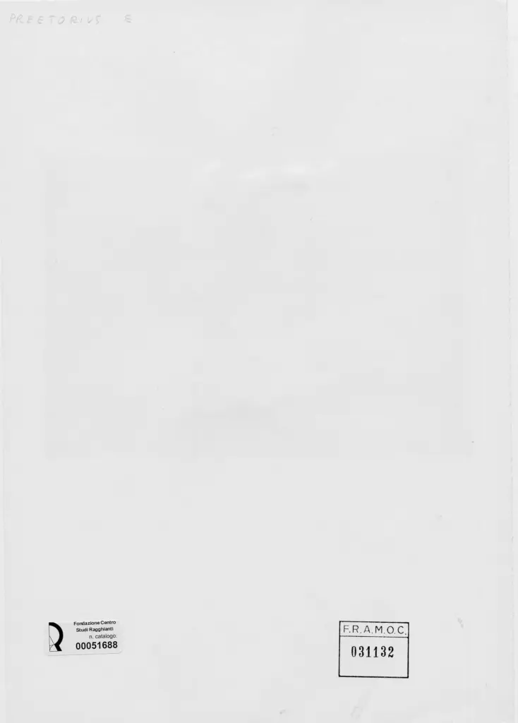 Anonimo, Anonimo , retro