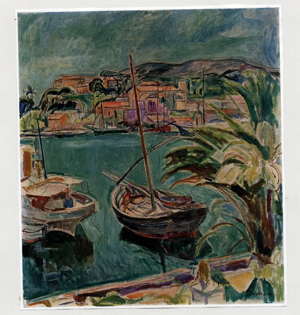 Purrmann, Hans , - veduta del porto di Ischia