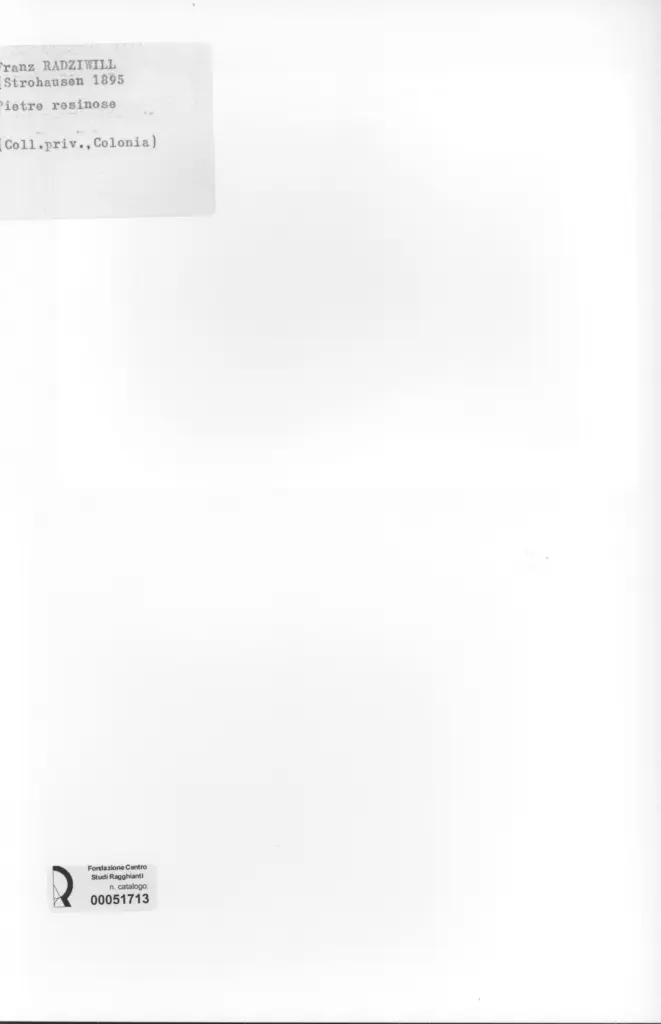 Anonimo , Radziwill, Franz , retro