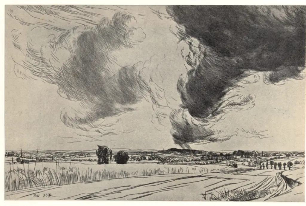 Reifferscheid, Heinrich , Storm - Clouds -