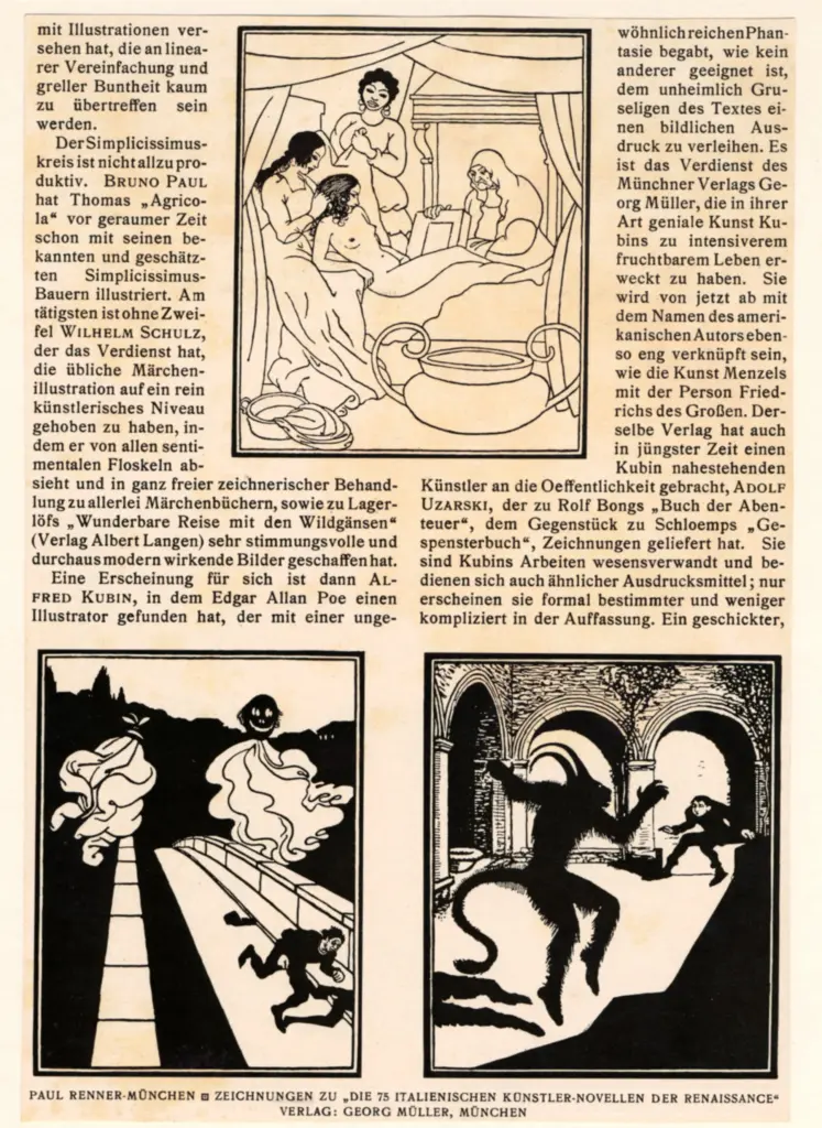 Anonimo , Renner, Paul - sec. XIX/ XX - I mostri , fronte