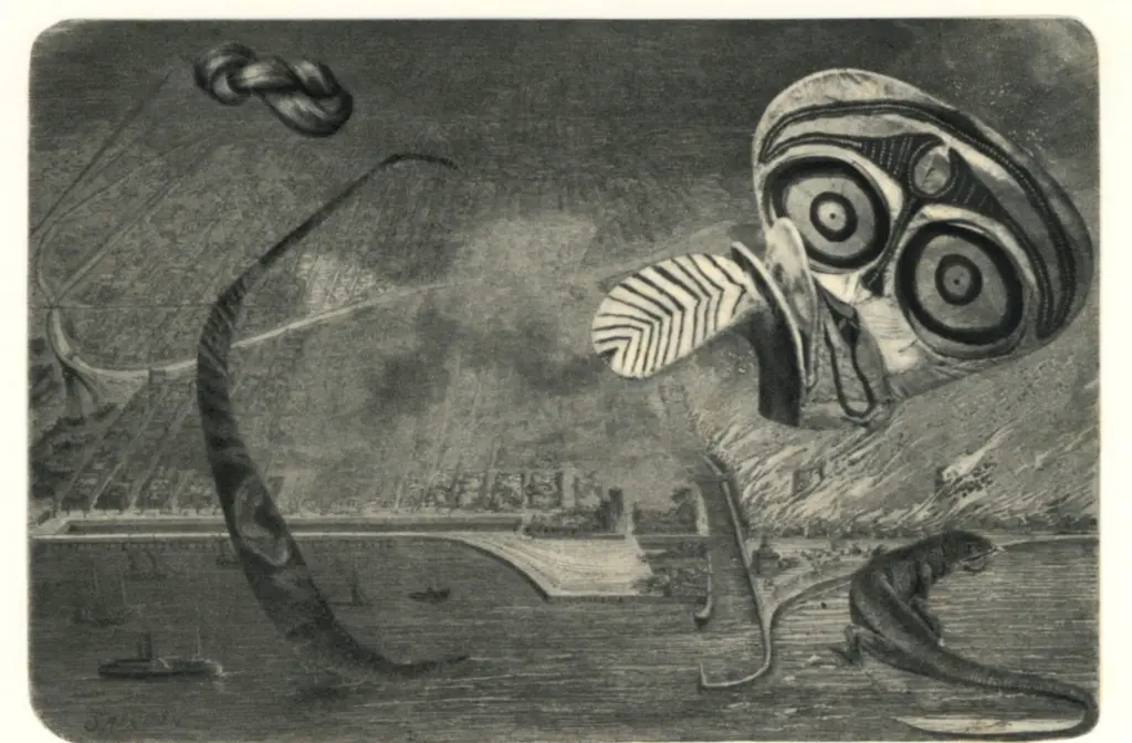 Roh, Franz , Bedrohliches montage -