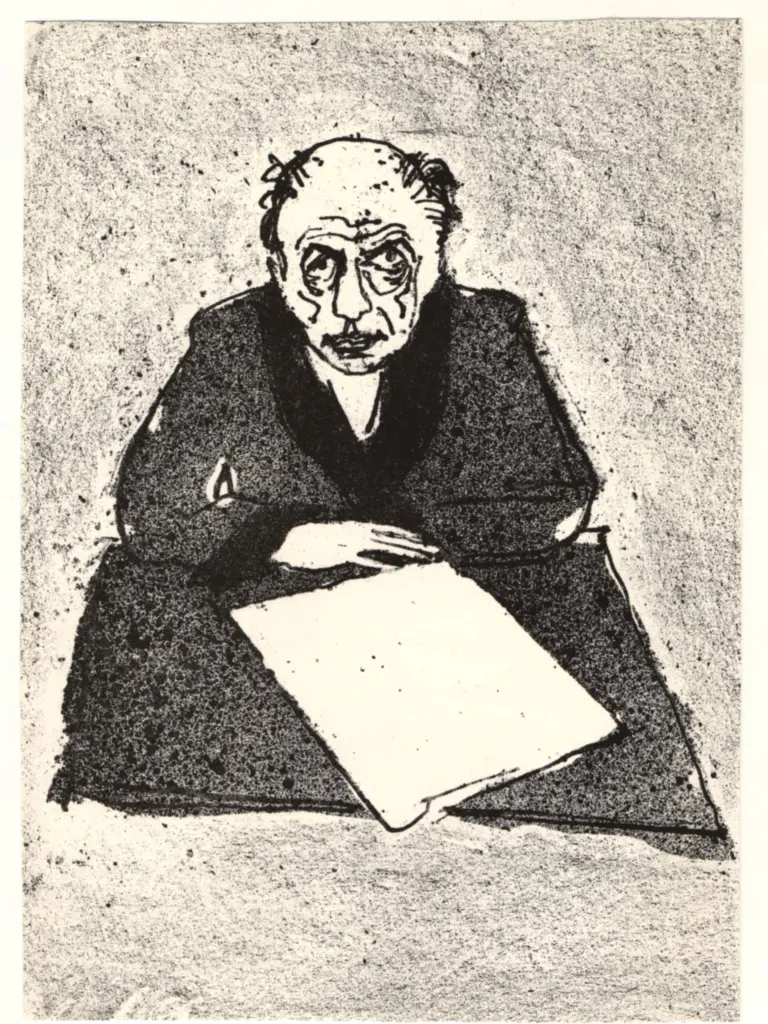 Anonimo , Ruegg, Albert - sec. XX - Auguri per il 1967 , fronte