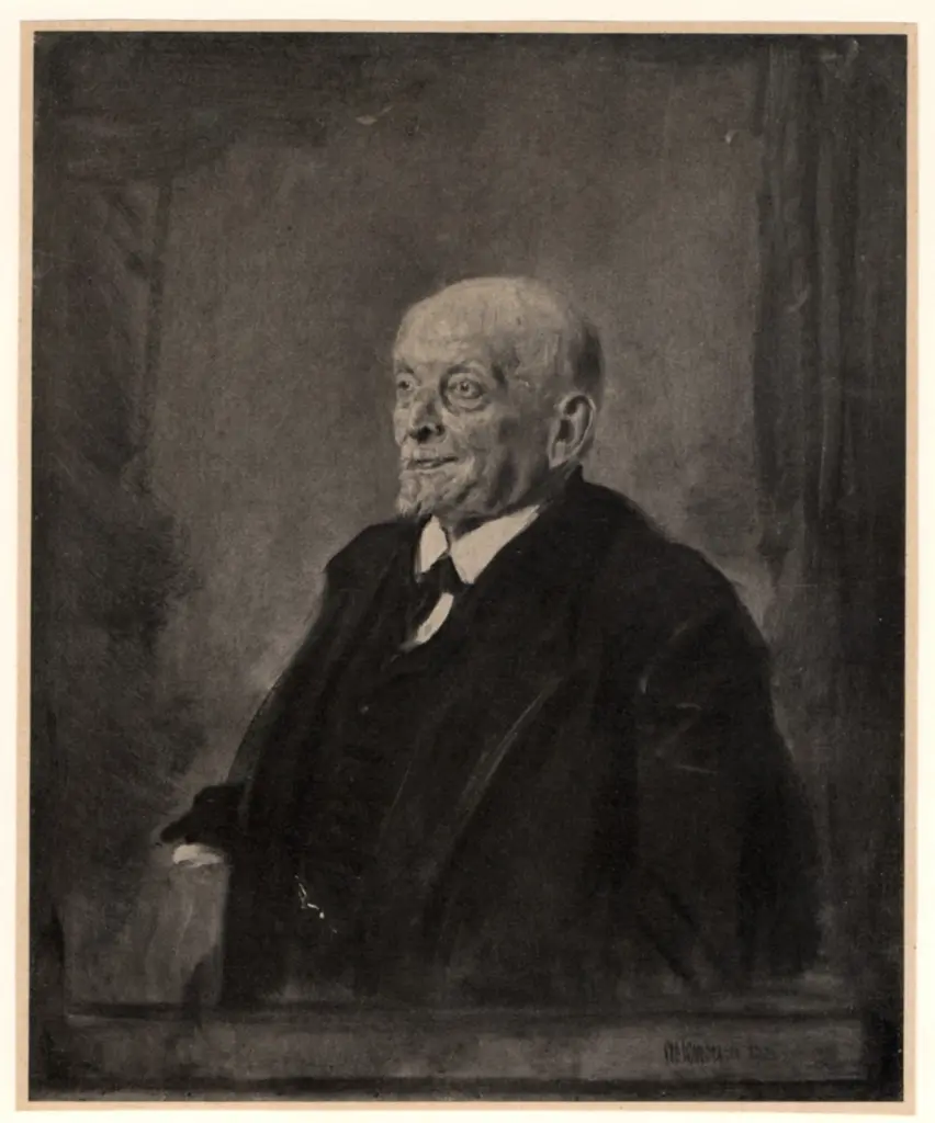 Samberger, Leo , Bildnis August Thyssen -