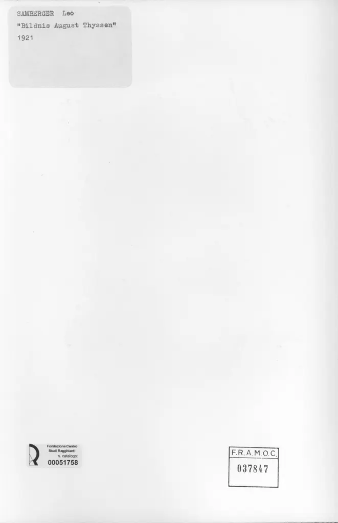 Anonimo, Anonimo , retro