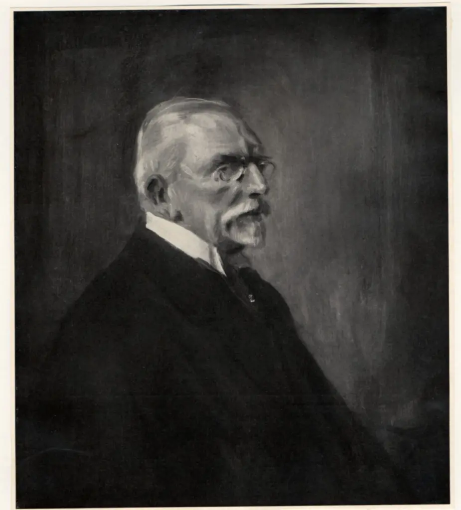 Anonimo , Samberger, Leo - sec. XX - Bildnis Johannes Klasing , fronte