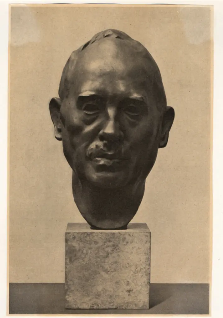 Anonimo , Scharft, Edwin - sec. XX - B&uuml;ste Lovis Corinth , fronte