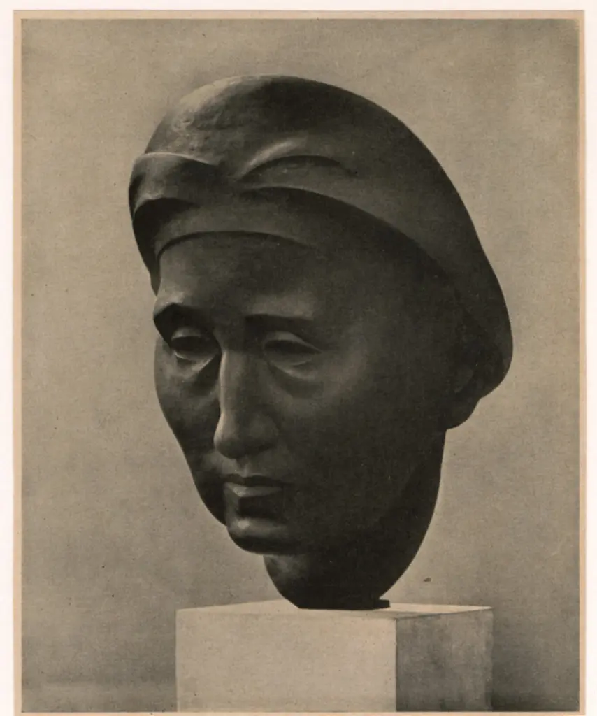 Anonimo , Scharft, Edwin - sec. XX - B&uuml;ste der Mutter des K&uuml;nstlers , fronte