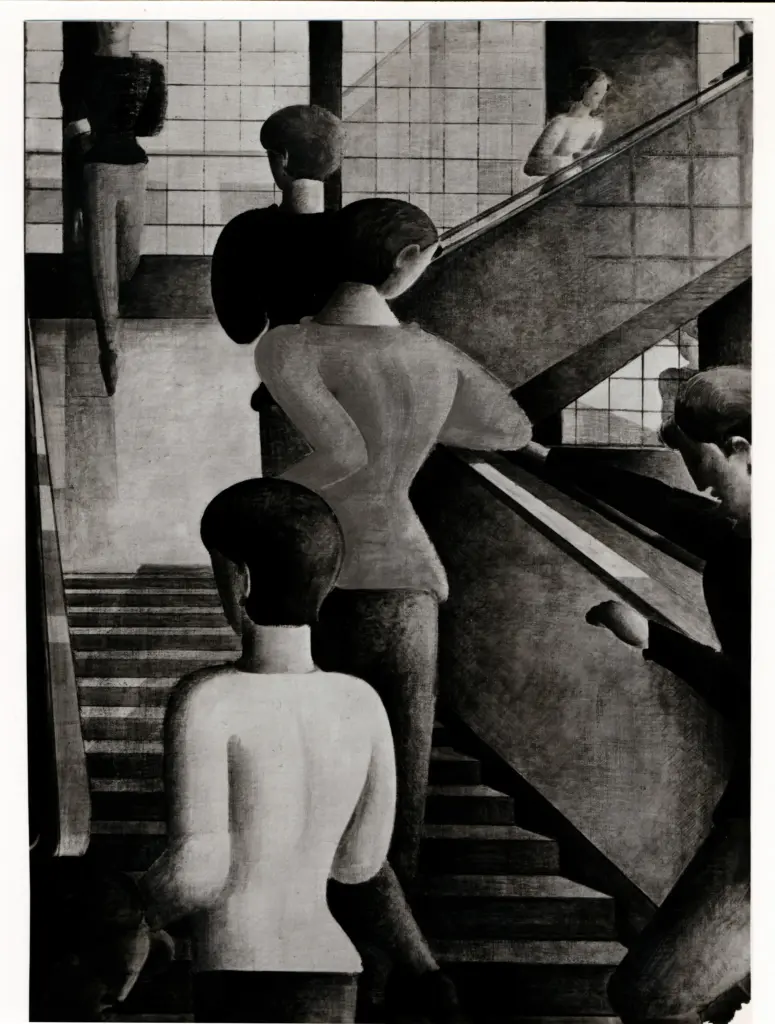 Schlemmer, Oskar , Scala nel Bauhaus