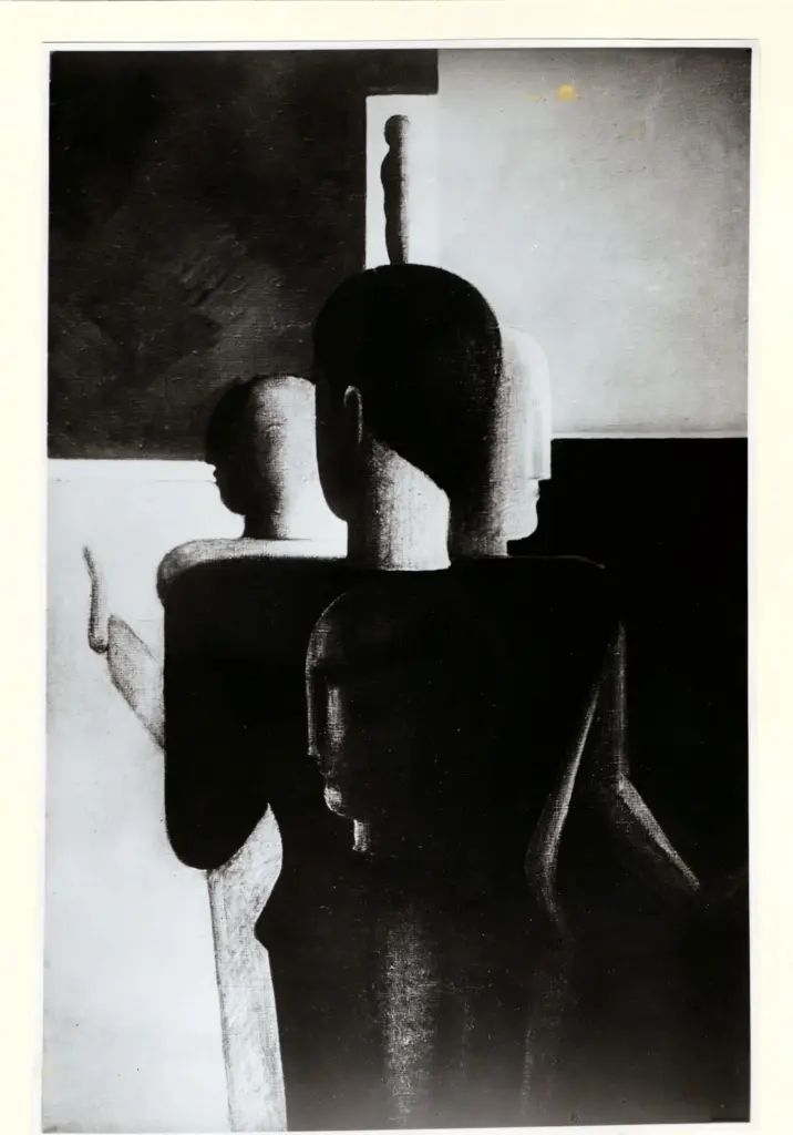 Anonimo , Schlemmer, Oskar - sec. XX - Konzentrische , fronte