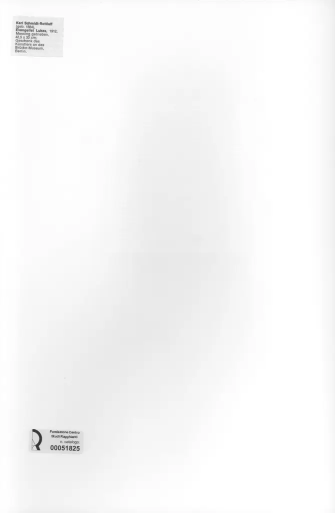 Anonimo , Schmidt - Rottluff, Karl sec. XX , retro