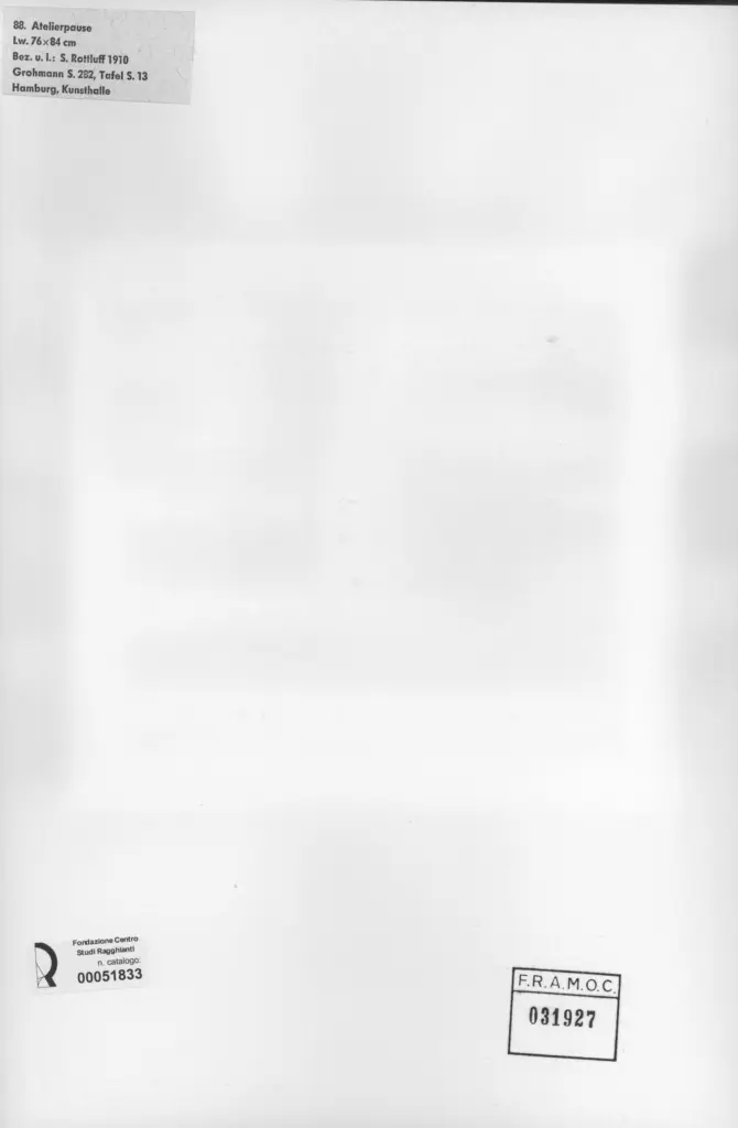 Anonimo , Schmidt - Rottluff, Karl - sec. XX , retro