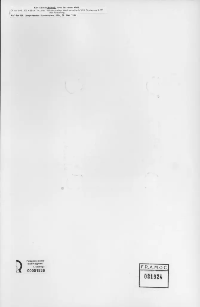 Anonimo , Schmidt - Rottluff, Karl - sec. XX , retro