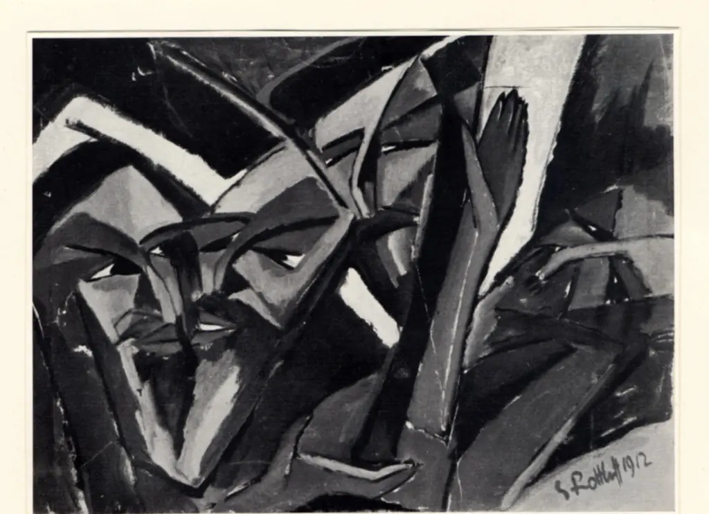 Anonimo , Schmidt - Rottluff, Karl , fronte