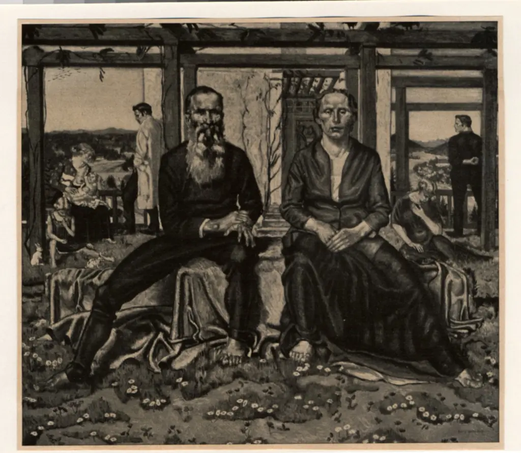 Anonimo , Schoedder, Paul Hermann - sec. XX - Herbst , fronte