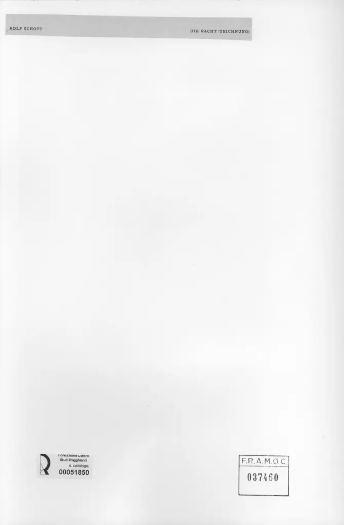 Anonimo , Schott, Rolf - sec. XIX/ XX - Die nacht , retro