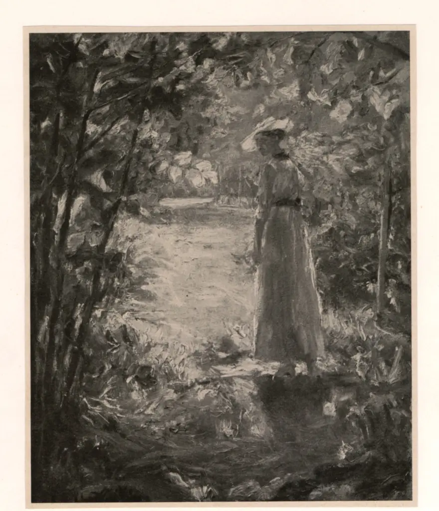 Anonimo , Schrader-Velgen, Carl Hans - sec. XIX/ XX - Sonniger Morgen , fronte