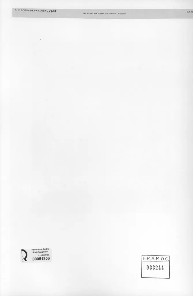 Anonimo , Schrader - Velgen, C.H. - sec. XX - Akte , retro