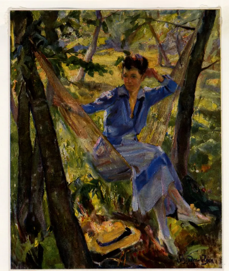 Schrader-Velgen, Carl Hans , Im park des grafen M. -