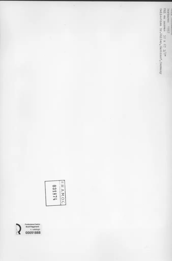 Anonimo , Schultze, bernard - sec. XX - Barbaros , retro