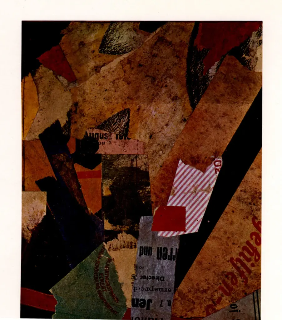 Anonimo , Schwitters, Kurt - sec. XX , fronte
