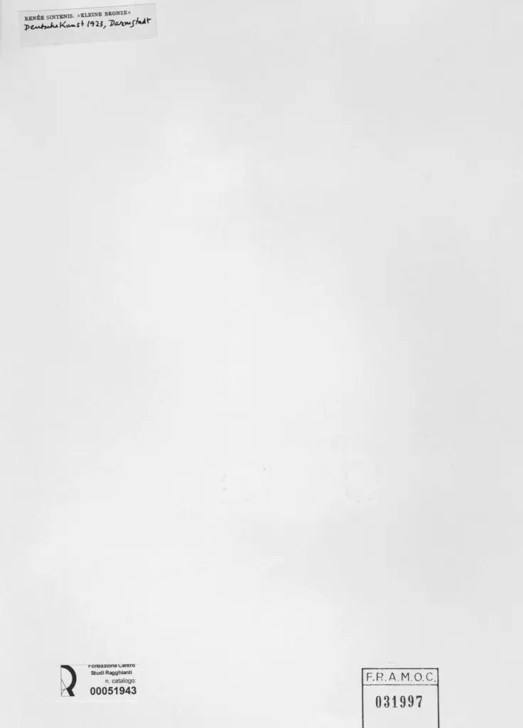 Sintenis, Ren&eacute;e , retro