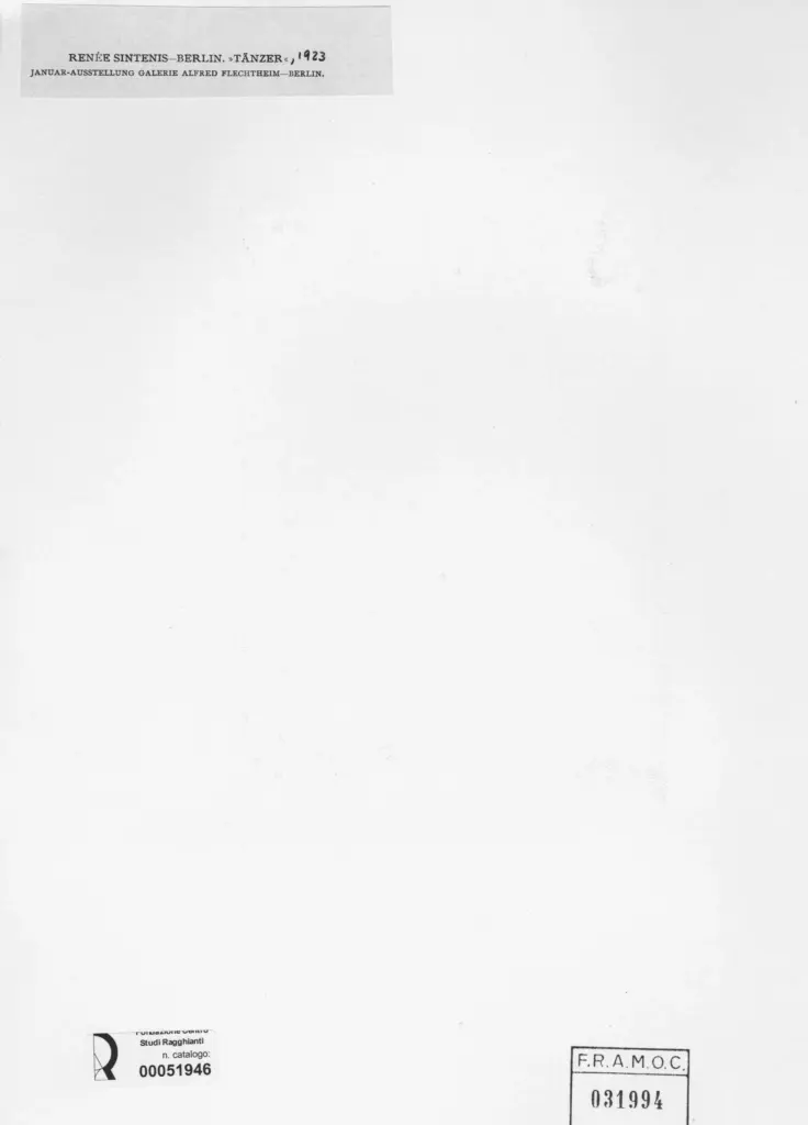 Sintenis, Ren&eacute;e , retro