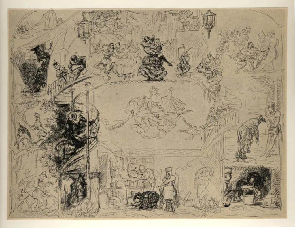 Slevogt, Max , Illustrazione per una favola