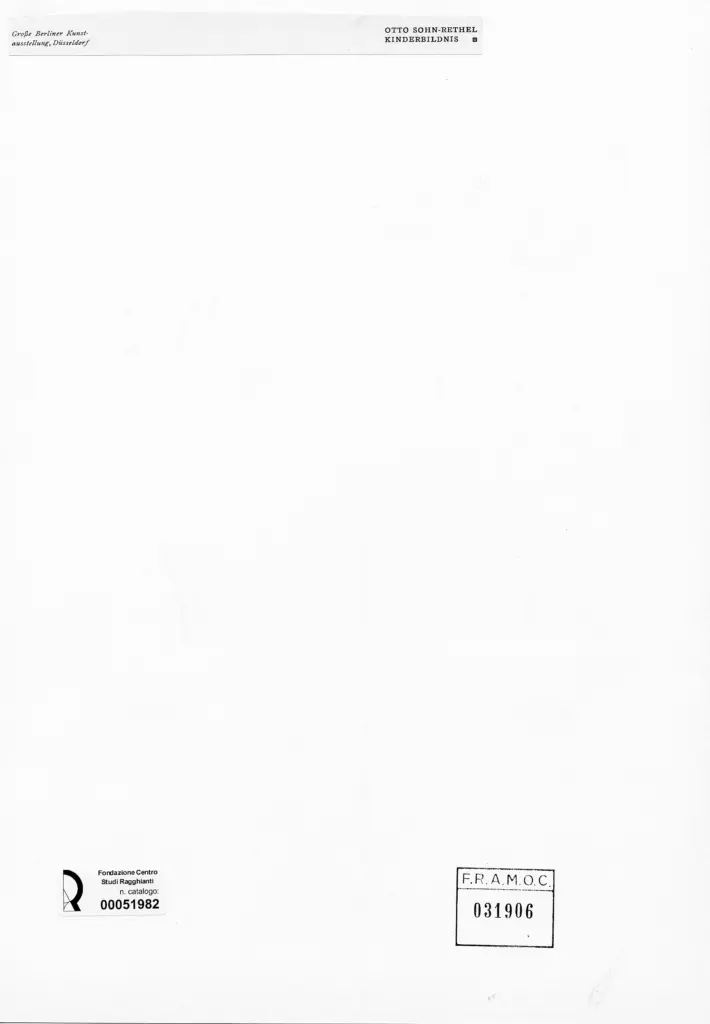 Sohn-Rethel, Otto , retro