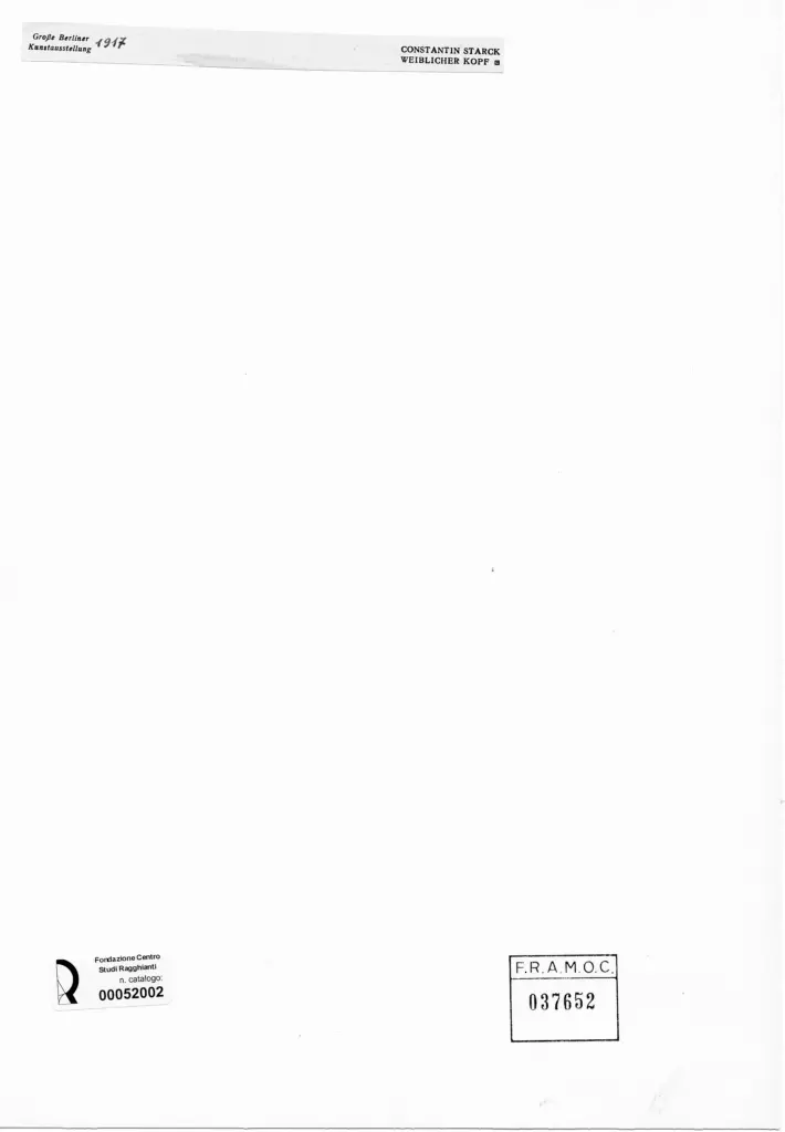 Starck, Constantin , retro