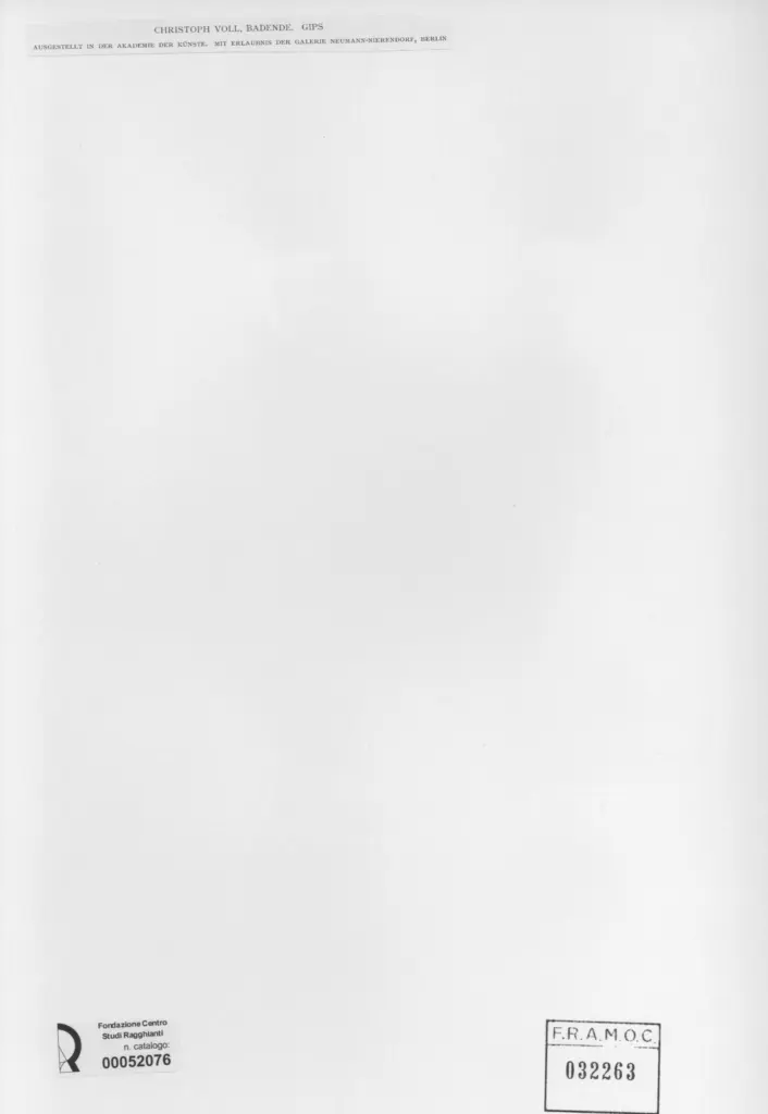 Anonimo , Voll, Christoph - sec. XX - Badende , retro