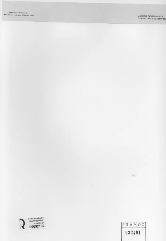 Anonimo , Weisgerber, Albert , retro