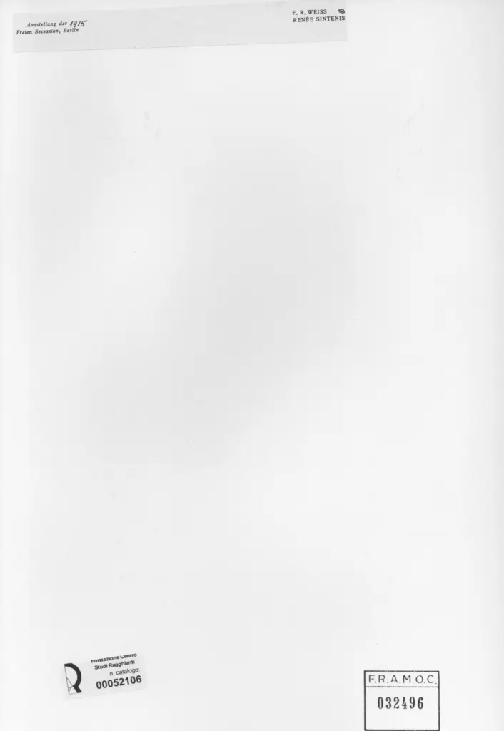 Anonimo , Weiss , retro