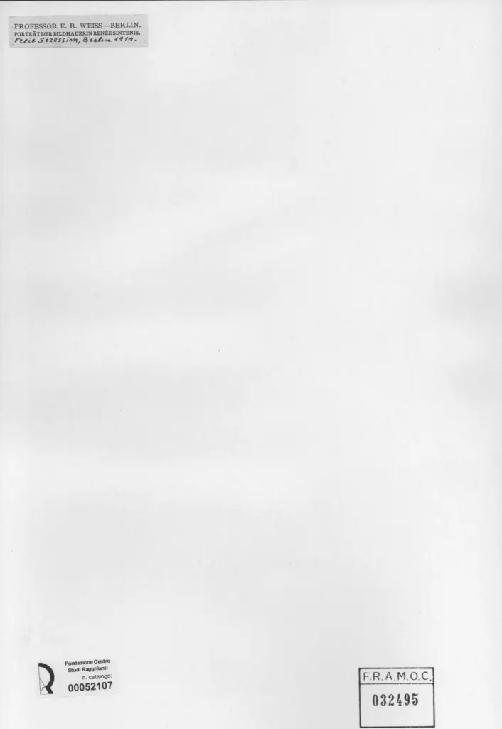 Anonimo , Weiss , retro