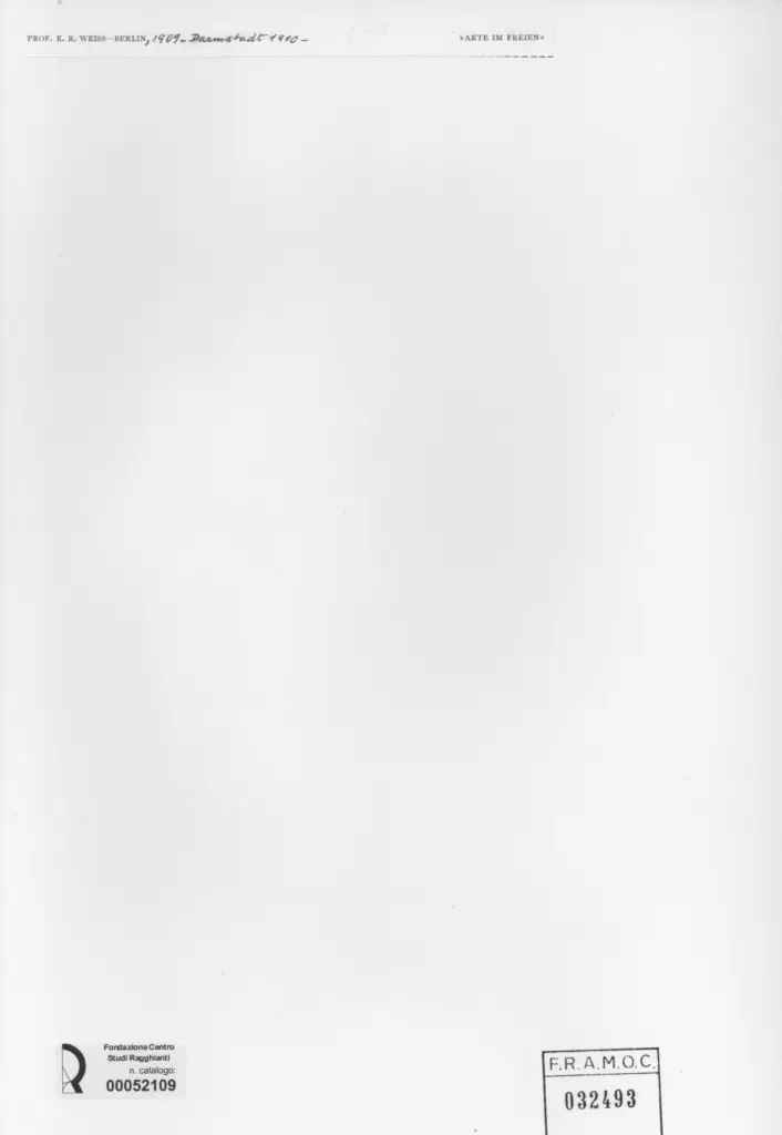 Anonimo , Weiss , retro