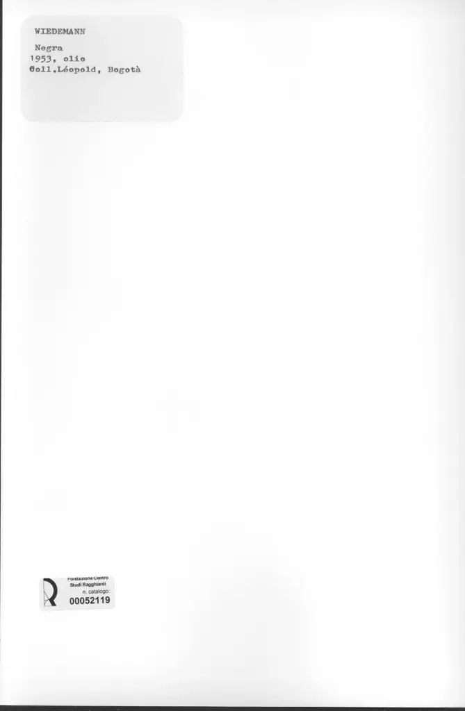 Anonimo , Wiedemann, Guillermo - sec. XX , retro