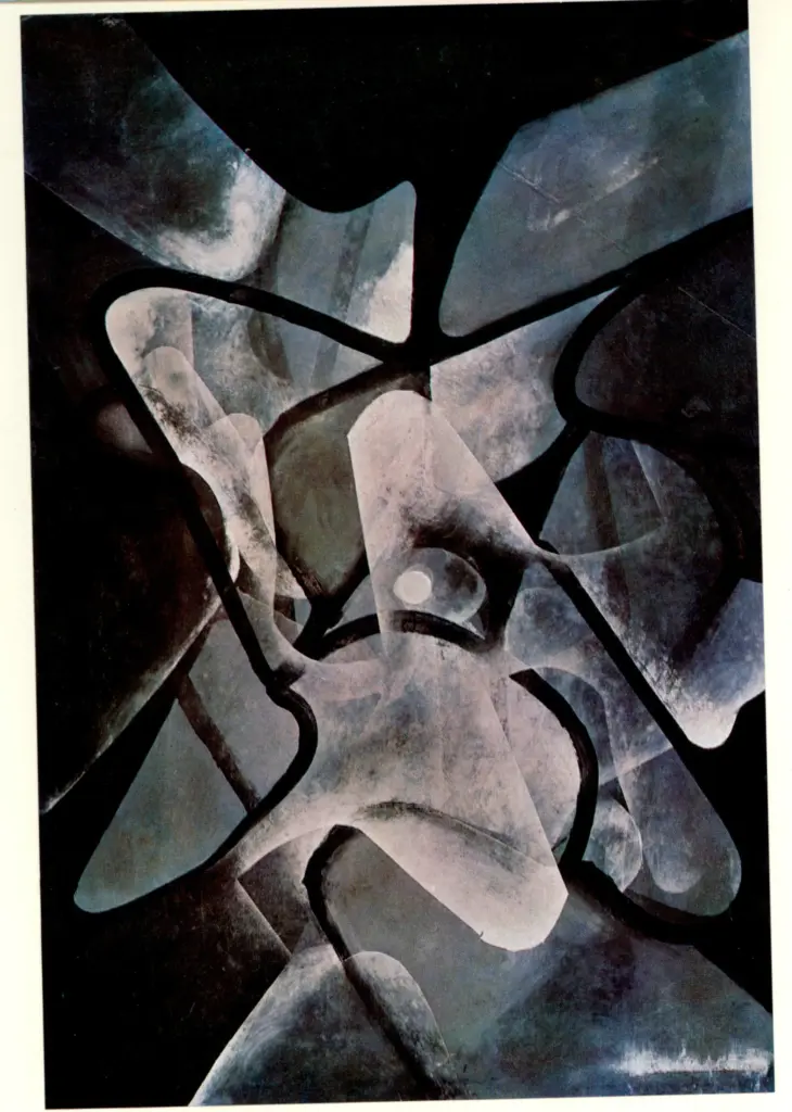 Winter, Fritz , "K 34" (aus der Serie: Spiegelungen)