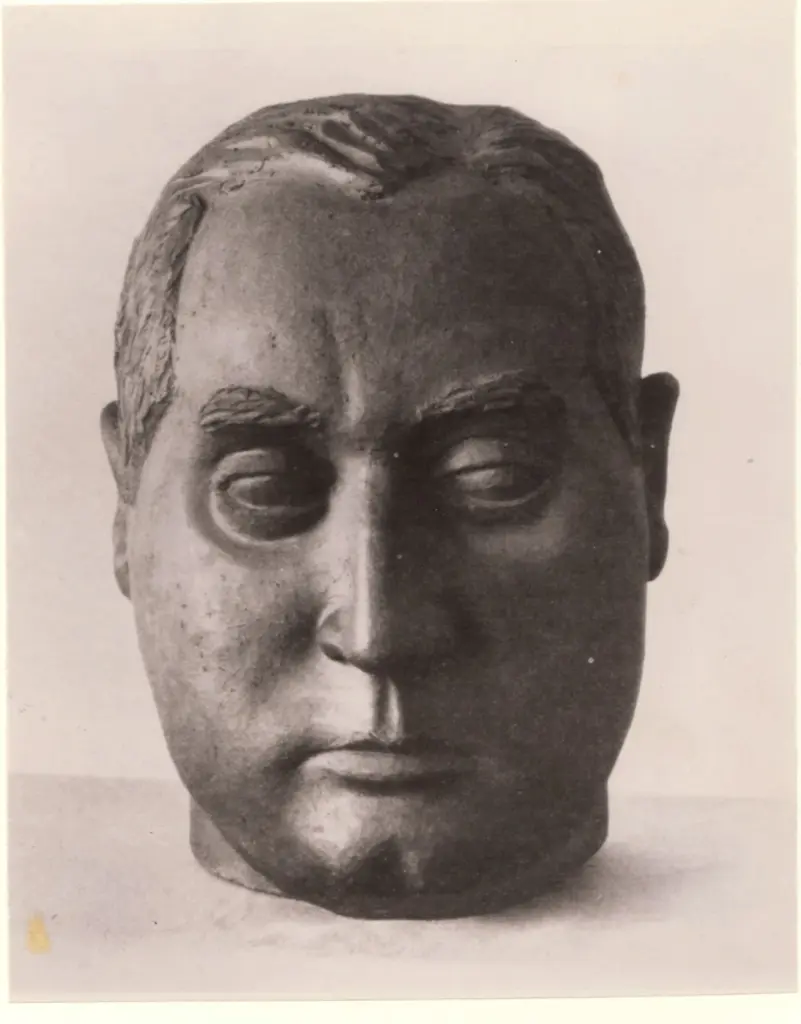 Anonimo , Wolf, Gustav Heinrich - sec. XX - Testa , fronte