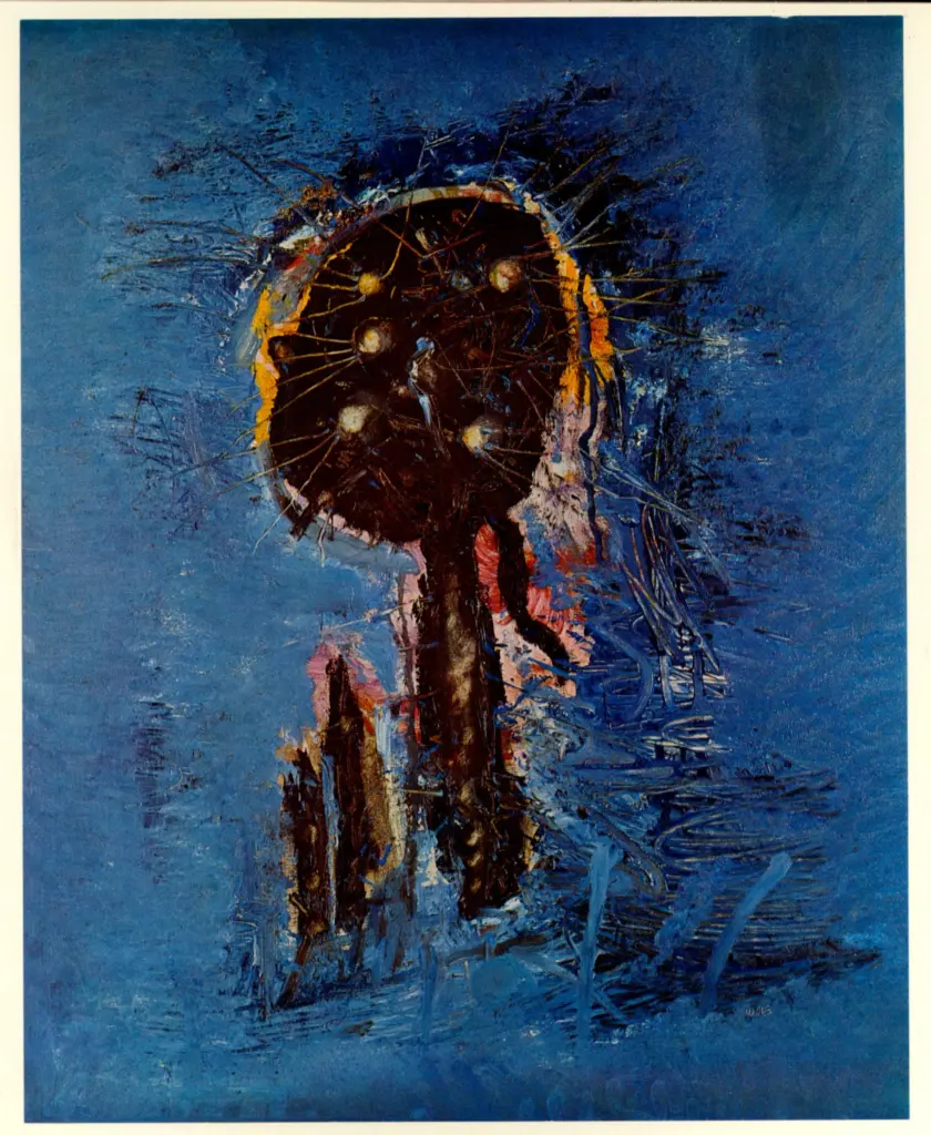 Anonimo , Schulze Wols, Alfred Wolfgang Otto - sec. XX - Das blaue Phantom , fronte