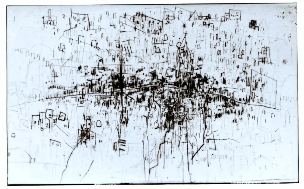 Fotografia Ferruzzi , Schulze Wols, Alfred Wolfgang Otto - sec. XX - Puntasecca , fronte